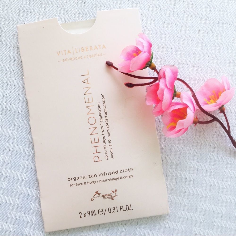 (2) Vita Liberata‎ PHENOMENAL Organic Tan Cloths